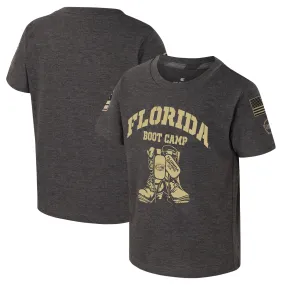 Lids Toddler Colosseum Charcoal Florida Gators OHT Military Appreciation Boot Camp T-Shirt