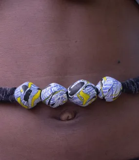 The Bibio Studio Serpent Belt - Black Multi