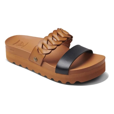 Women's Reef Cushion Vista Hi Twist Slide Flatform Sandals